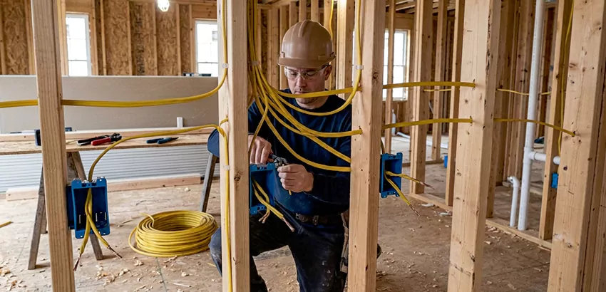 New Construction Wiring In Hilliard