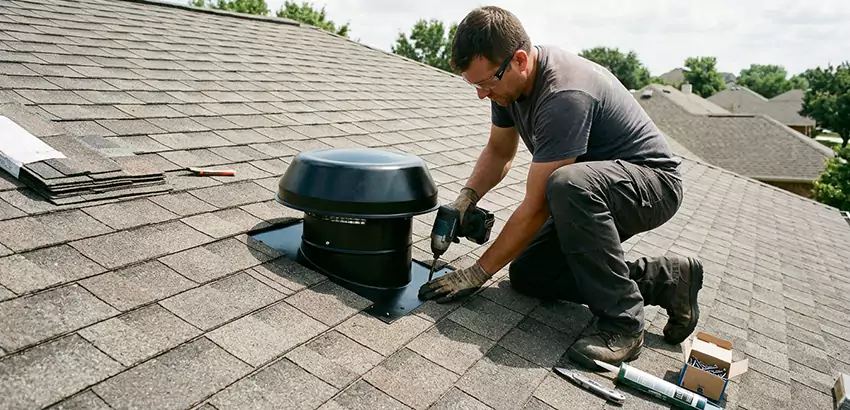 Roof Vent Fan Installation in Hilliard