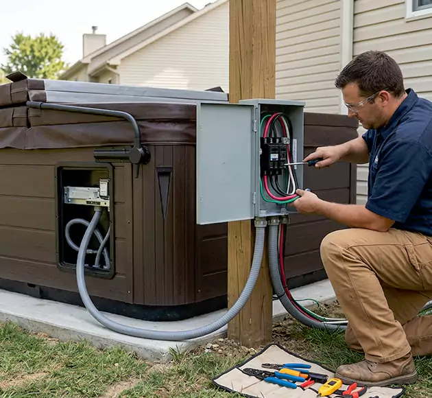 Professional Hot Tub Electrical Installation: Your Local Spa Wiring Team in Hilliard, OH